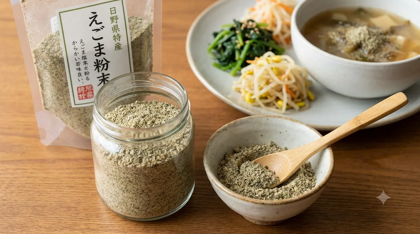 エゴマパウダーで内臓脂肪対策！更年期ダイエットにおすすめの食べ方